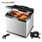 Durable 12V 24V DC Mini Car Refrigerator With Electronic Temperature Control