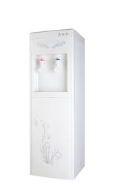 White Floor Standing Water Dispenser , Hot And Cold Water Machines For Office
