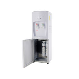 Ponto filtrado POU vertical do distribuidor da água do ABS do refrigerador do purificador da água do uso e de filtros laminados da carcaça de aço 3